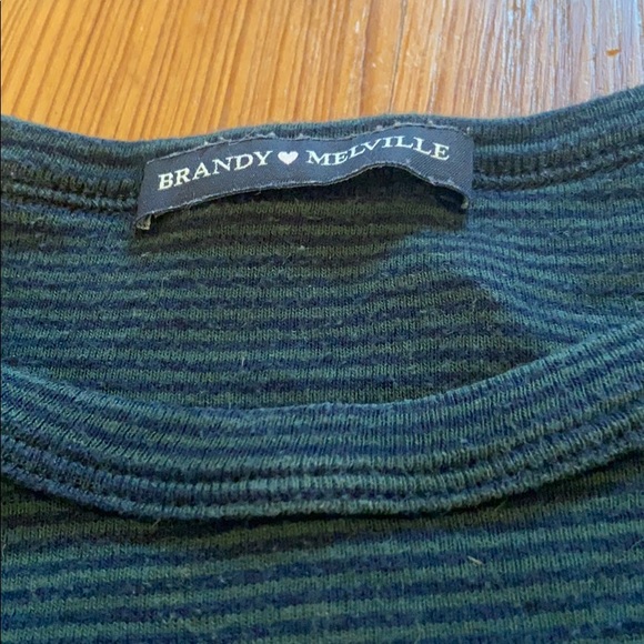 nwot brandy melville striped ashlyn top - Picture 2 of 3